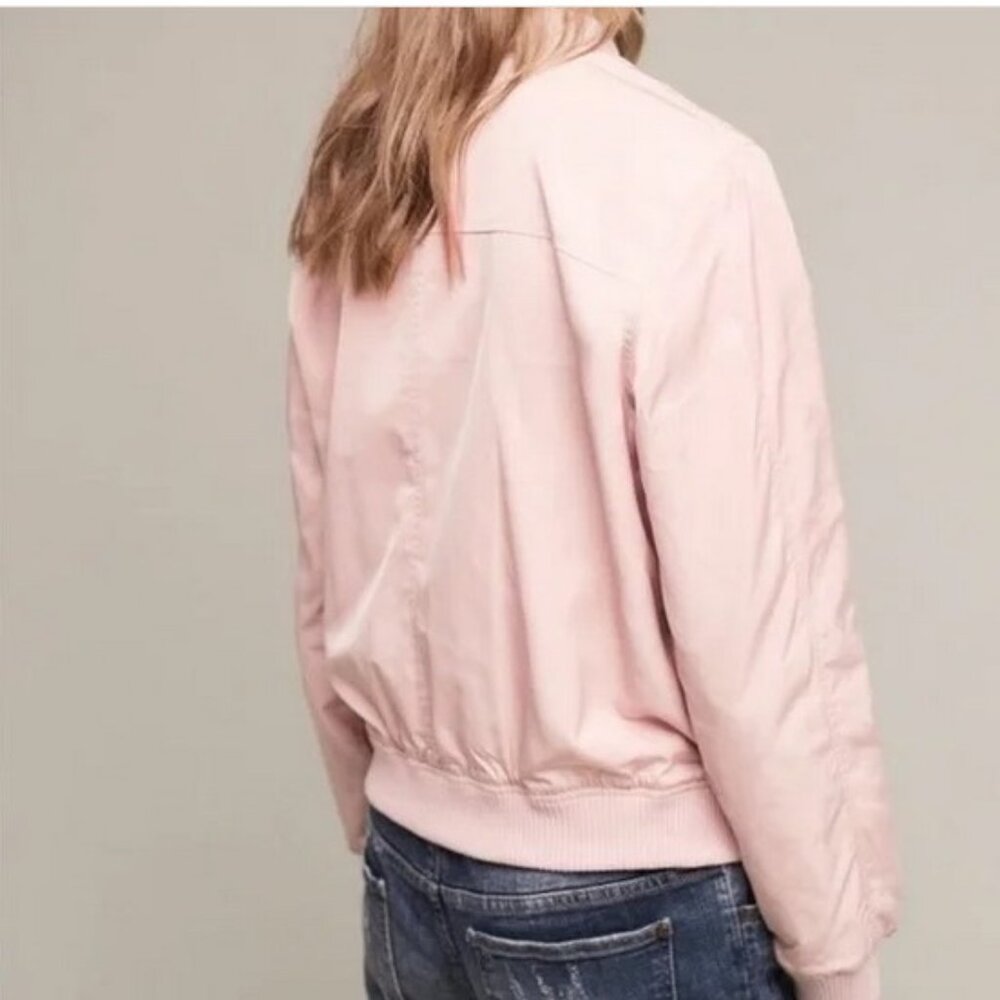 Hei Hei Anthropologie Hilltop Bomber Jacket Pink, size XS - Picture 2 of 7
